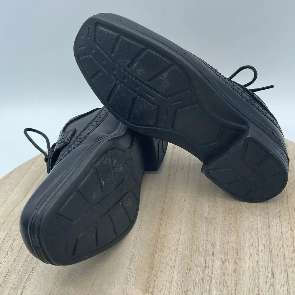 Boy's Formal Deer Stags Lace Up Dress Shoes Ace 13.5 Wedding Church